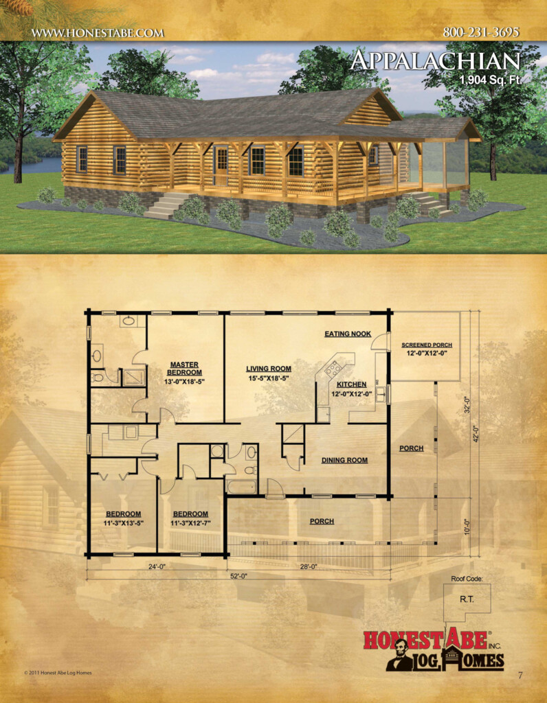 1 Story Log Cabin Floor Plans Viewfloor co - 1 Story Log Cabin House Plans