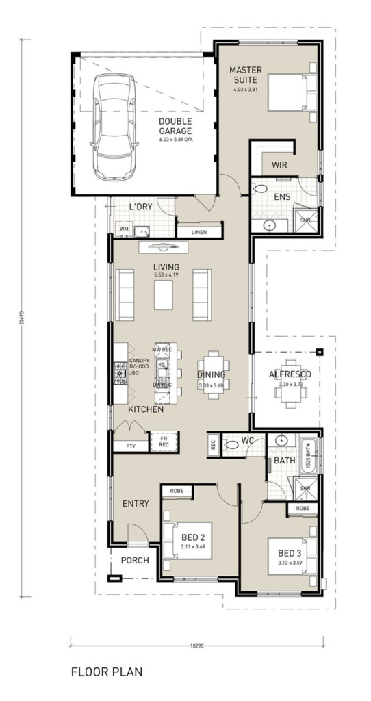 10 Single Story Narrow Lot House Plans That Will Bring The Joy Home  - Single Story Narrow House Plans