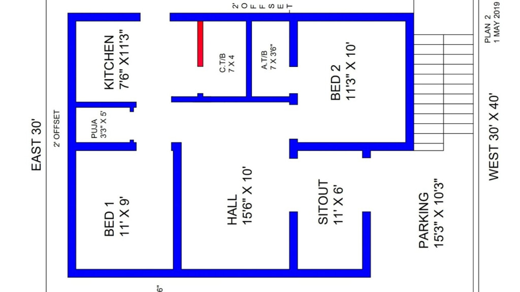 1100 Sq Ft House Plans 2 Bedroom Indian Style Www resnooze - 1100 Sq Ft House Plans 2 Story Indian Style