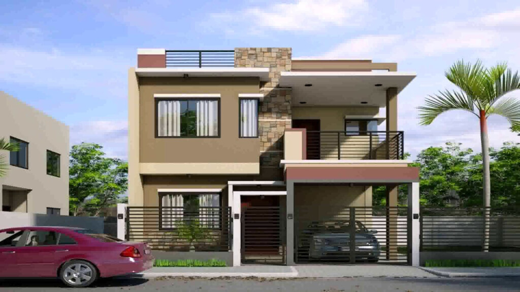 2 Storey Small House Design Philippines With Floor Plan YouTube - Small Two Story House Plans In Philippines