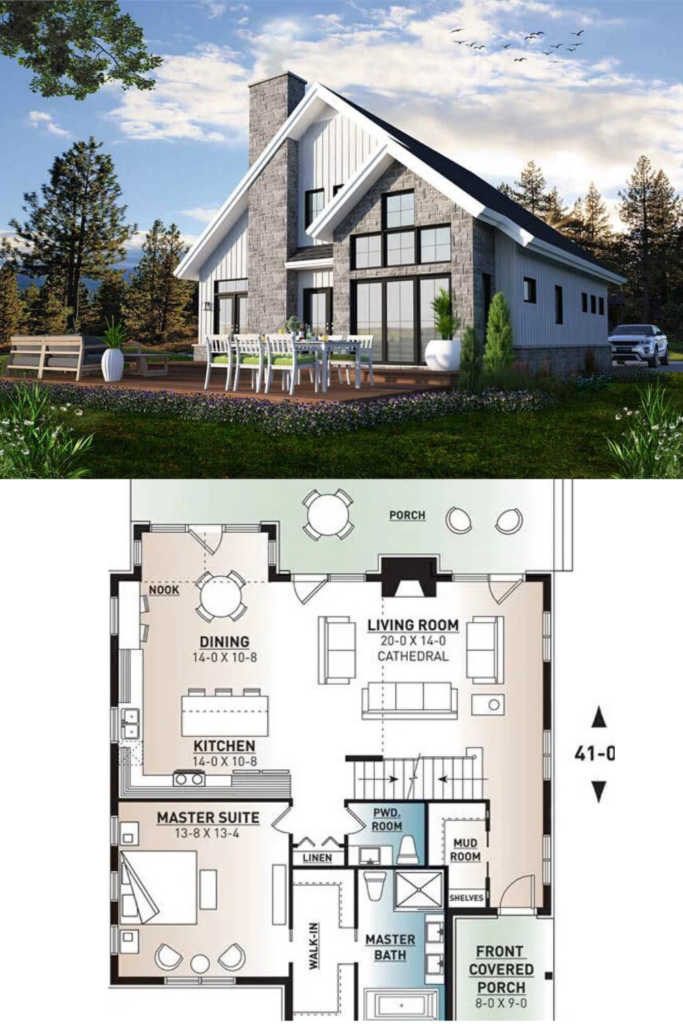 2 Story Lake House Plans Ideas For Building A Dream Home House Plans - Small 2 Story Lake House Plans