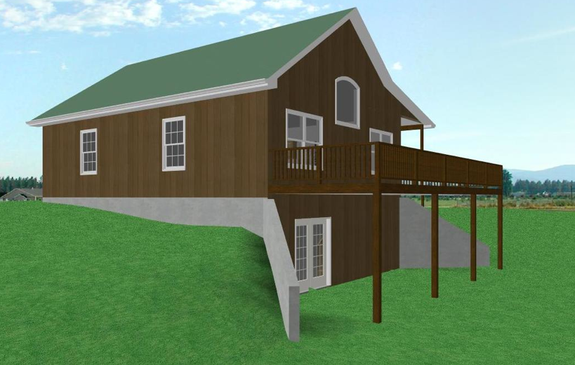 30 Farmhouse House Plans With Walkout Basement Charming Style  - 2 Story Country House Plans With Basement