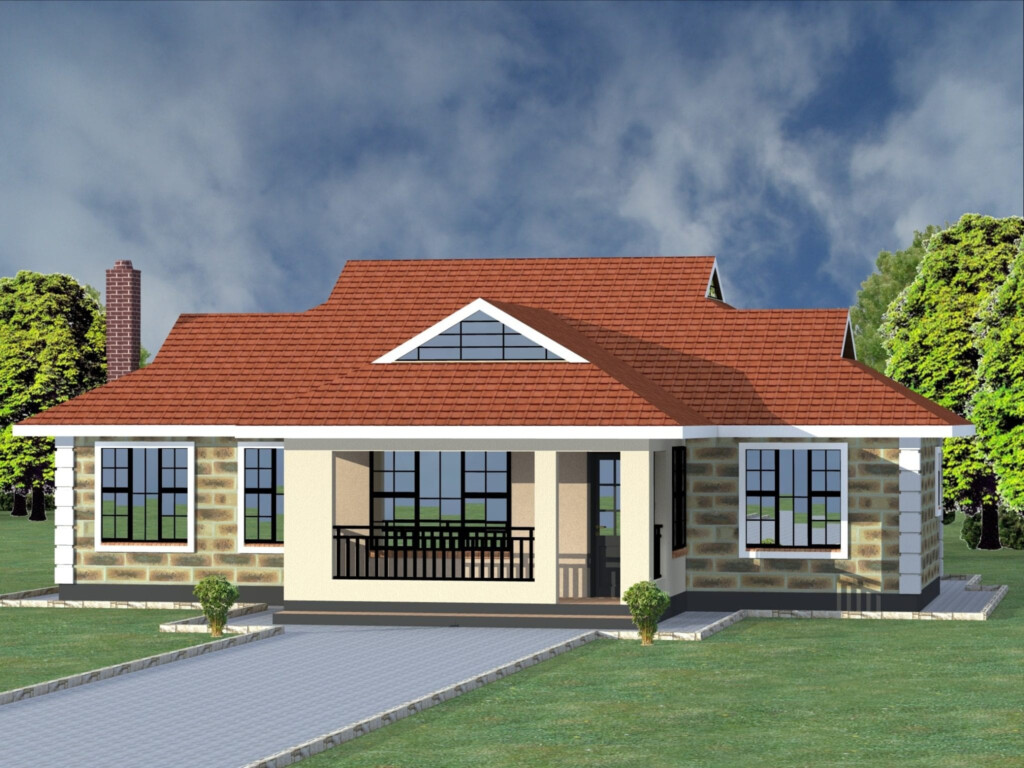 4 Bedroom House Plans Single Story HPD Consult - Free 4 Bedroom House Plans One Story