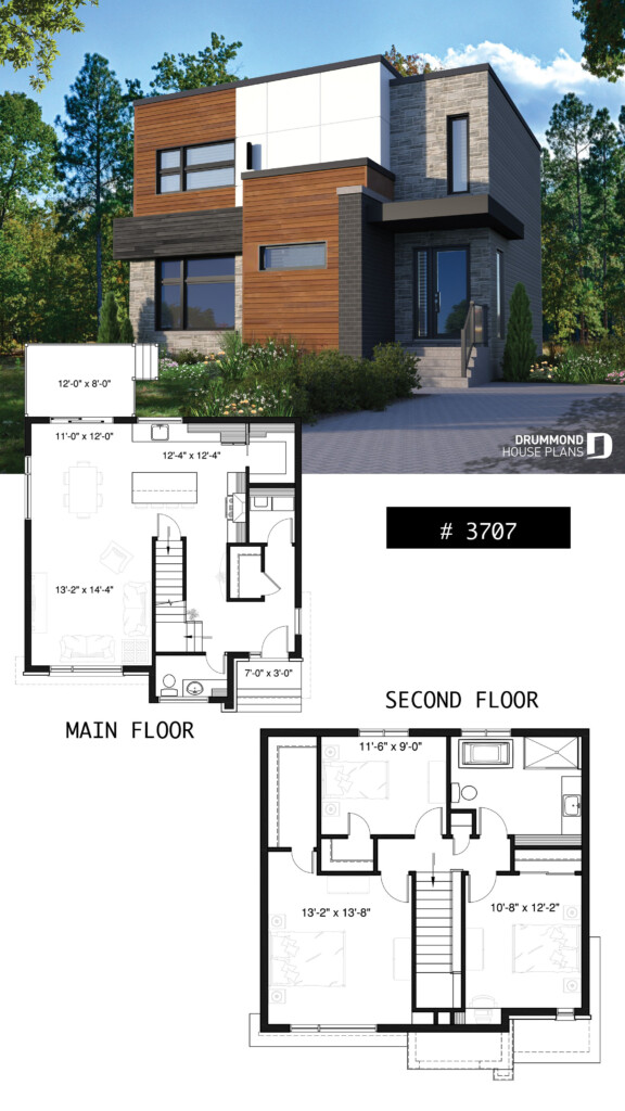 42 Modern House Plans Blueprints Ideas - 10 Story House Floor Plans