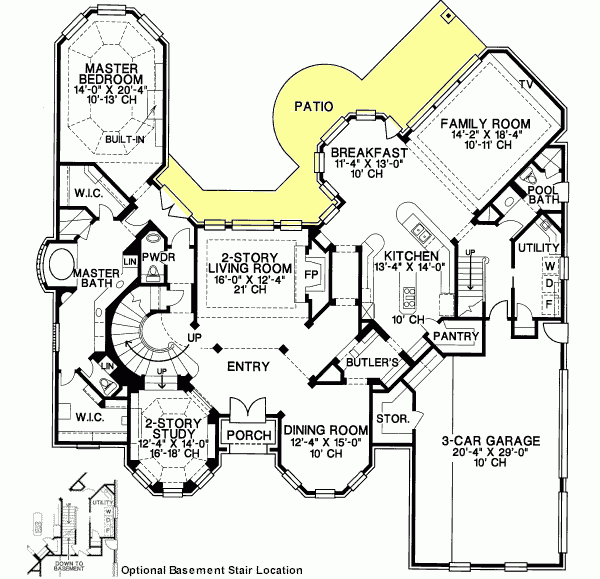4500 Square Foot House Plans Printable Templates Free - 4500 Sq Ft House Plans 1 Story