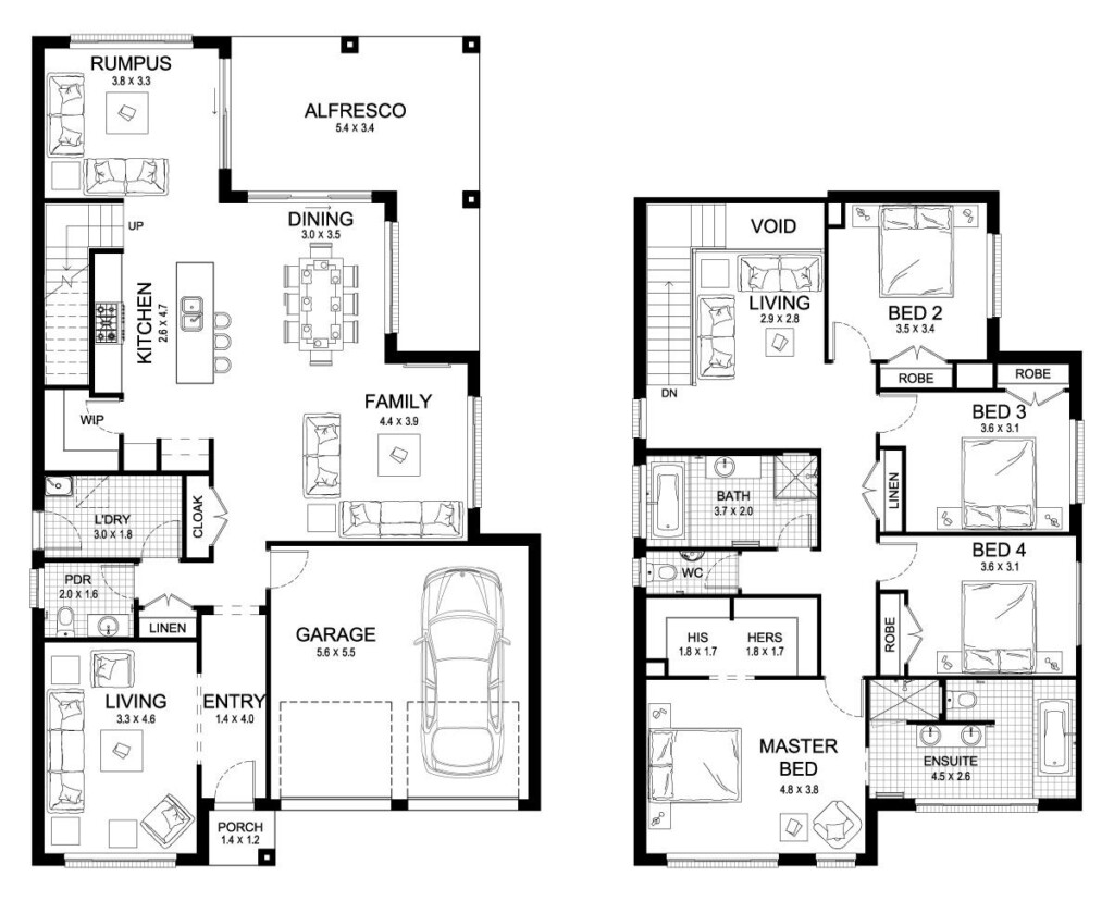 5 Bedroom 2 Story House Plans Australia Homeplan cloud - 5 Bedroom 2 Story House Plans Australia
