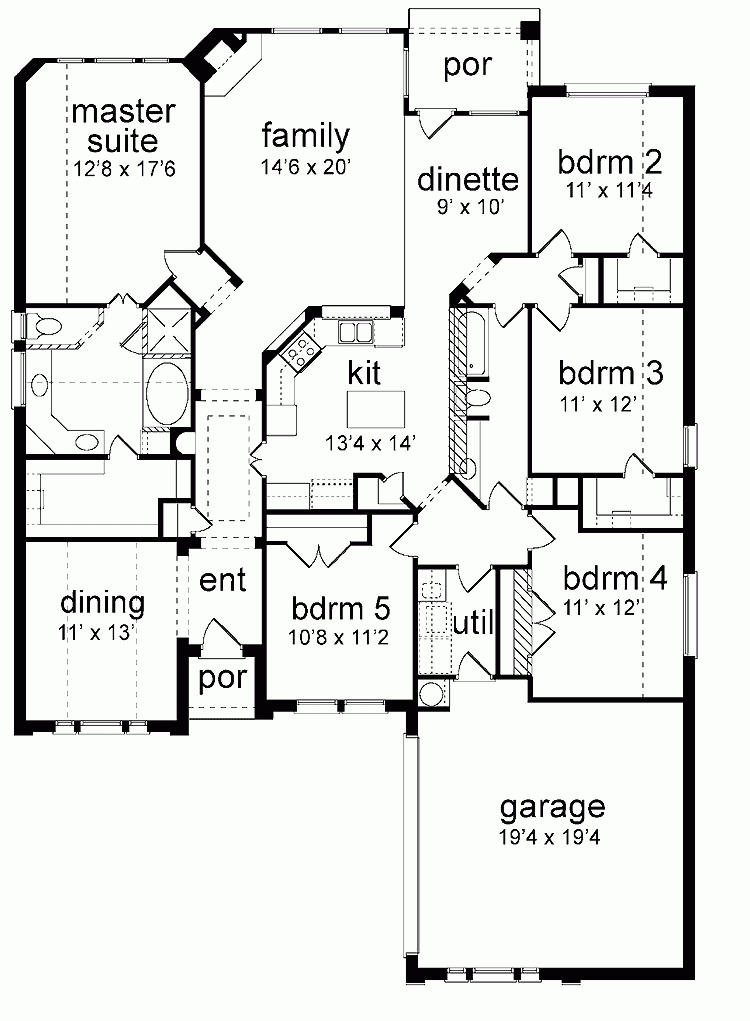5 Bedroom House Plans Single Story How To Design The Perfect Home For  - 5 Bedroom House Plans Single Story With Mud Room