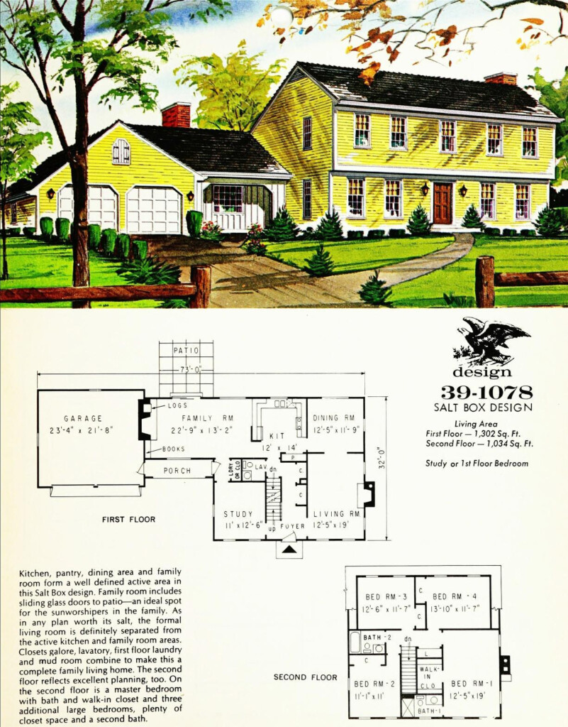 American Colonial House Floor Plan Floorplans click - 1.5 Story Colonial House Plans