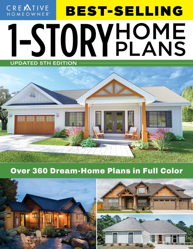 Best Selling 1 Story Home Plans 5th Edition Book By Editors Of  - House Plan Best-Selling 1-Story Home Plans