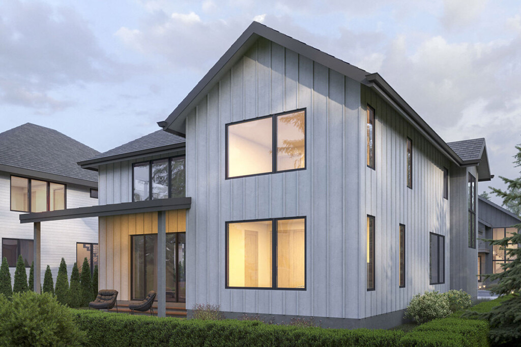 Contemporary 2 Story Home Plan With Bonus Room Upstairs 666182RAF  - 2 Story House Plans With Upper Bonus Room