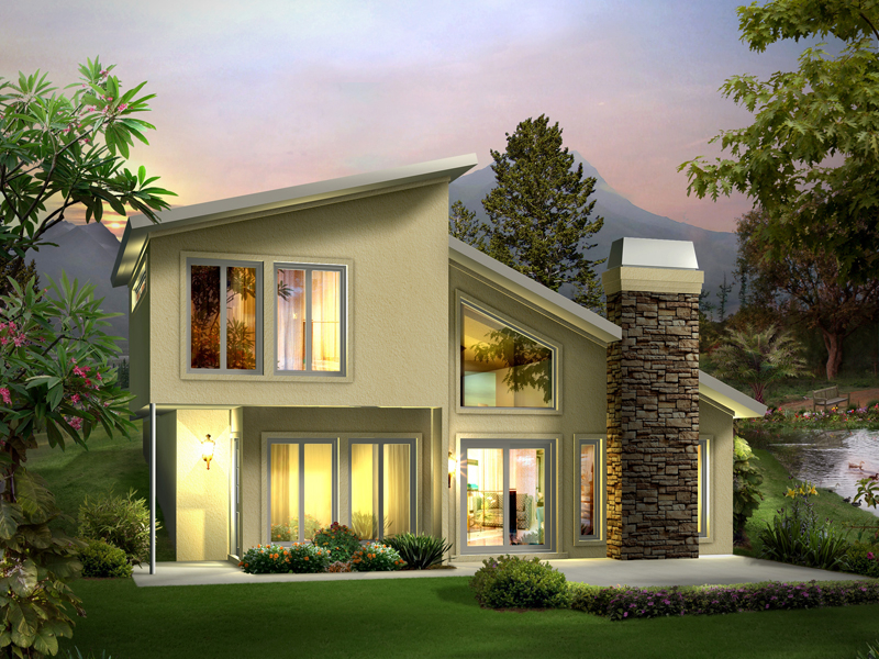 Eureka Berm Home Plan 122D 0001 Search House Plans And More - 2 Story Berm House Plans