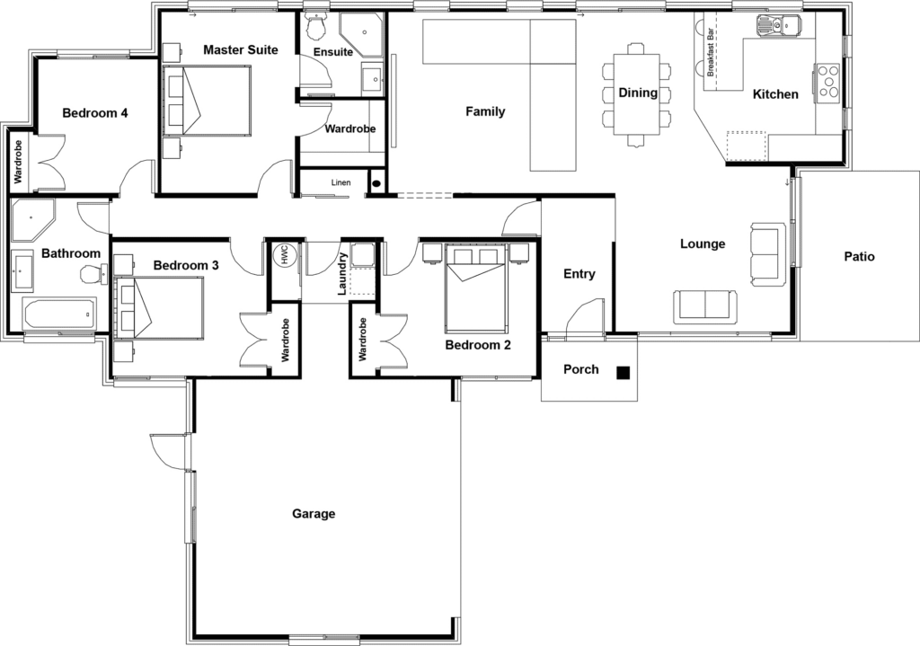 Floor Plans Ideas For Your New Home - House Floor Plan Ideas For 4 Story Homes