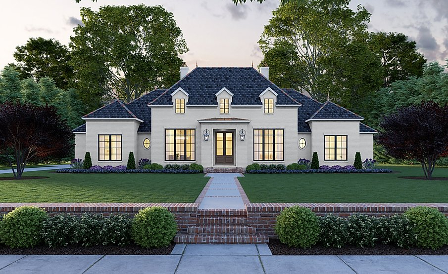 French Country Floor Plans Madden Home Design - Single Story French Country House Plans