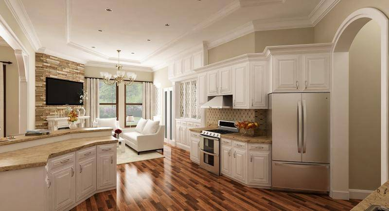 Great Concept 31 One Story House Plan With Keeping Room - One Story House Plans With Keeping Room