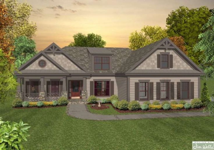 House Plan 036 00208 Craftsman Plan 1 800 Square Feet 3 Bedrooms 2  - 1800 Square Feet House Plans Two Story