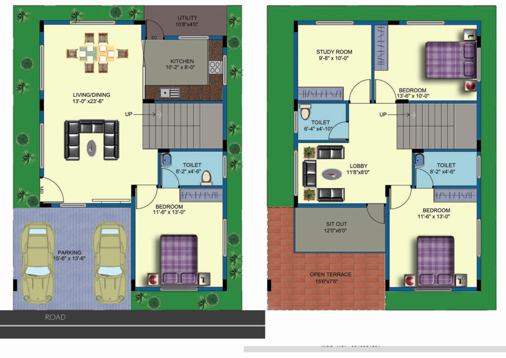 House Plans For 1000 Sq Feet House Plans - Two Story House Plans 1000 Square Feet