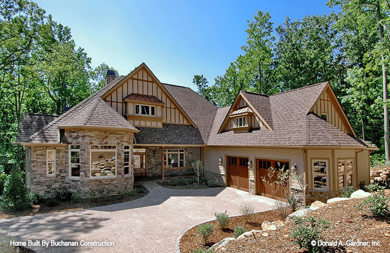 House Plans The Marcourt Home Plan 1173 Craftsman House Plans  - Sprawling One Story House Plans
