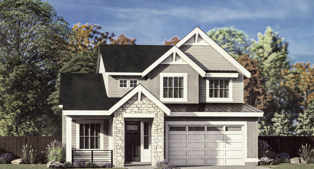 Hudson 2 Story House Plans In Meridian ID Brighton Homes - 2 Story House Plans In Meridian Id