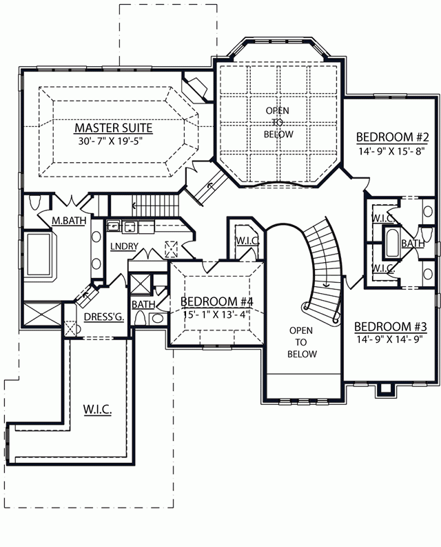 Images Of 2 Story House Plans With Curved Stairs Berkshire Colonial  - 2 Story House Plans With Curved Staircase