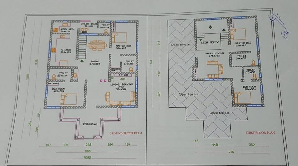Kerala Traditional Style 4 Bedroom Two Storey House And Plan Home  - 4 Bedroom Two Story House Plans Kerala
