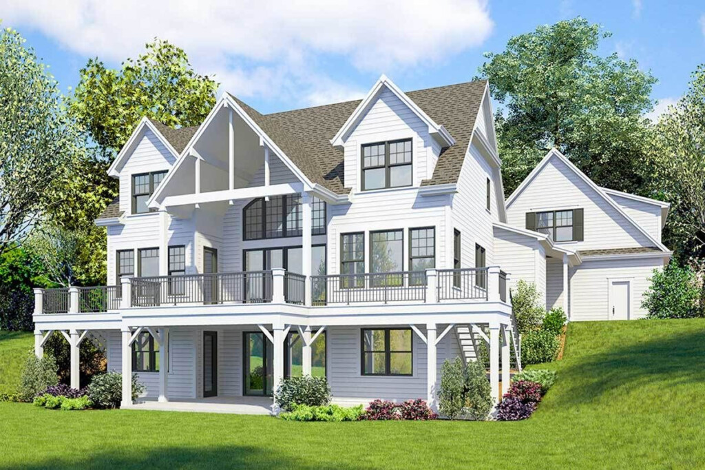 Lakefront House Plans With Walkout Basement How To Make The Most Of  - 2 Story Lakefront House Plans