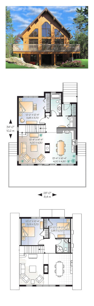 Luxury A Frame House Plans A Guide To Choosing The Perfect Design  - Two Story A Frame House Plans
