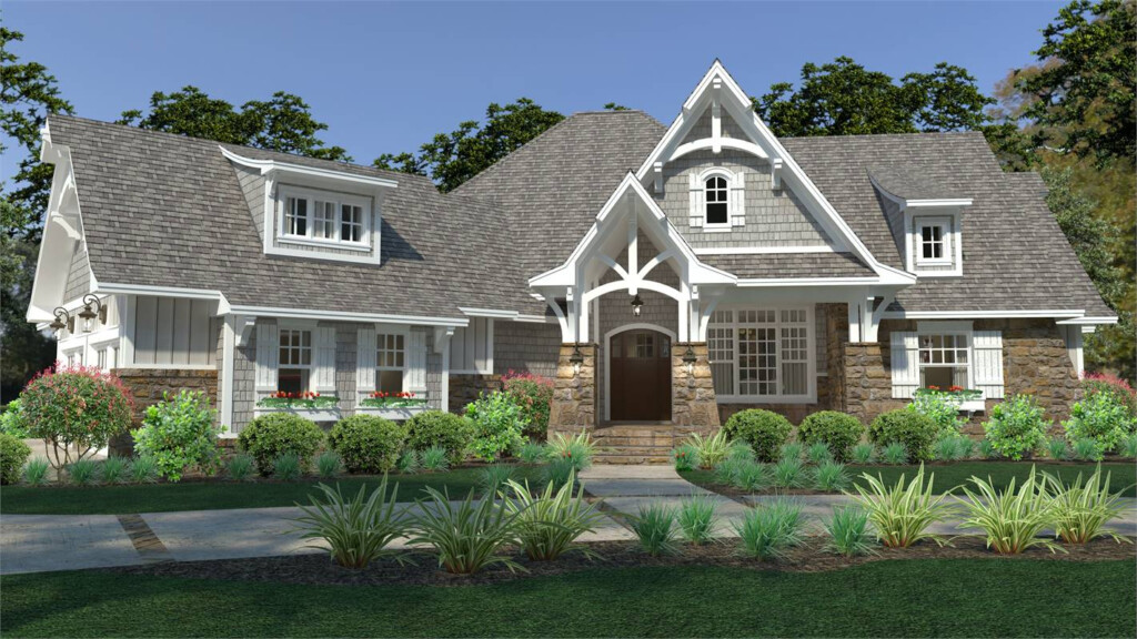 One story Cottage House Plan Plan 2194 - Cottage One Story House Plans