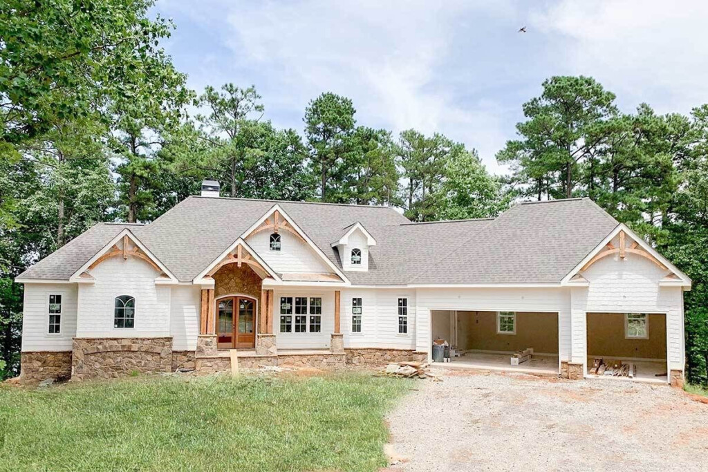 One Story Country Craftsman House Plan With Screened Porch 24392TW  - One Story Craftsman House Plans With Porches
