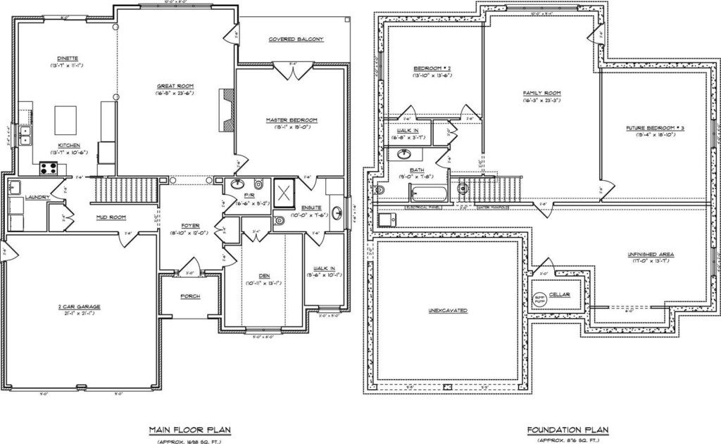 One Story House With Basement Plans Openbasement - One Story House With Basement Plans