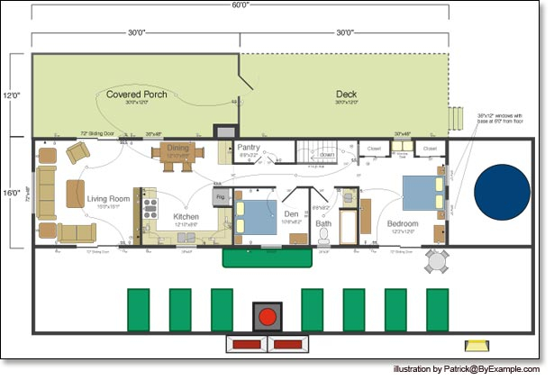 Passive Solar House Plans Version 3 ByExample - 2 Story Passive Solar House Plans