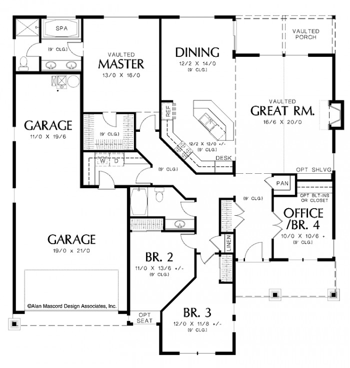 Perfect 2000 Sq Ft House Floor Plans - 2000 Sq Ft House Plans Single Story