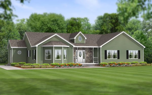 Ranch Style House Addition Plans Our Modular Products Apex Modular  - 1 1/2 Story House Addition Plans
