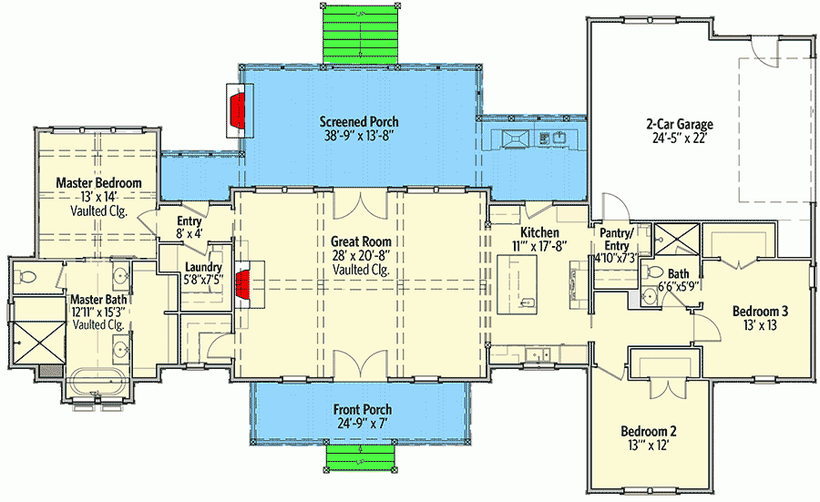 Side Entry Garage House Plans An Overview Of Design Options House Plans - 1.5 Story House Plans With Side Entry Garage