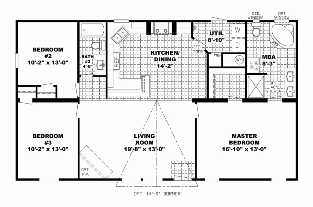 Simple Open Floor House Plans Floorplans click - Floor Plan One Story House