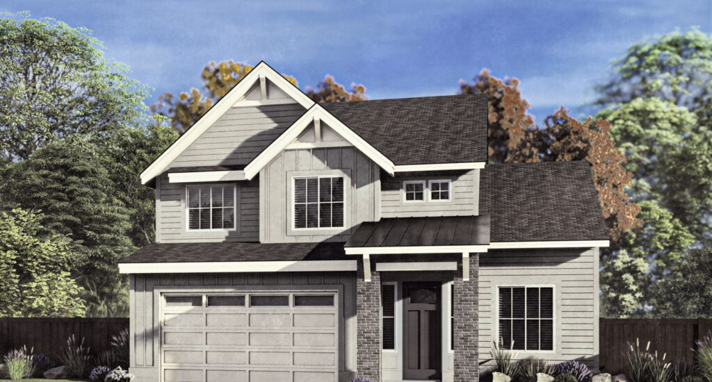 Tamarack 2 Story House Plans In Nampa ID Brighton Homes - 2 Story House Plans In Nampa Id