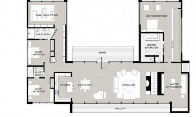 The 22 Best Single Story House Plans With Courtyard House Plans 66899 - One Story Courtyard House Plans