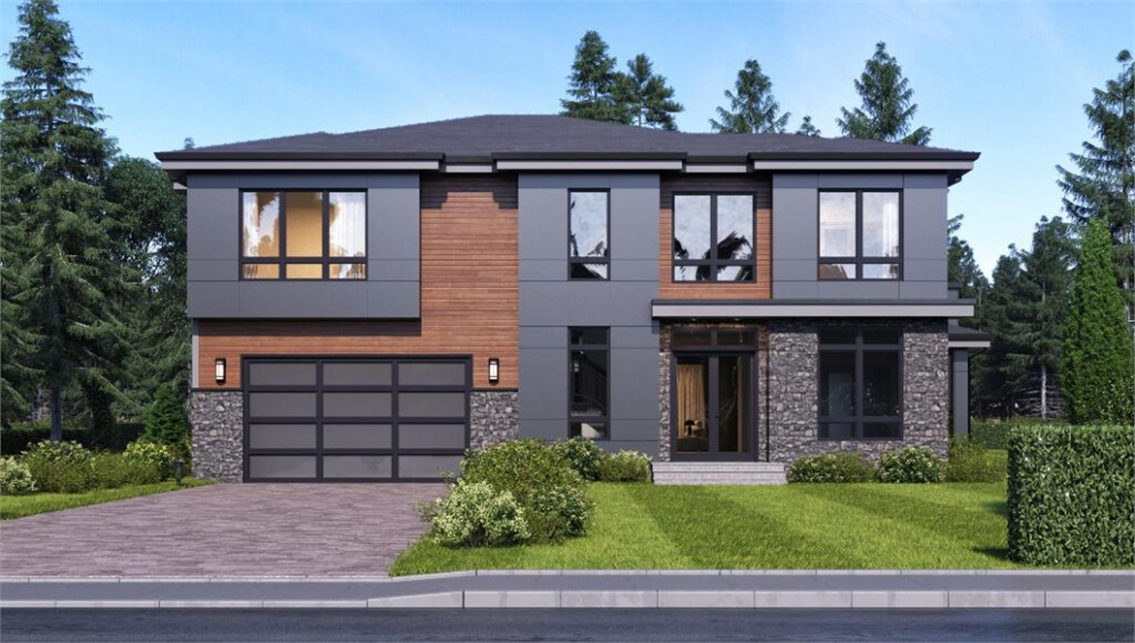 Two Story 4 Bedroom Modern Style House Plan 4290 4290 - Two Story 4 Bedroom House Plans 2 Story