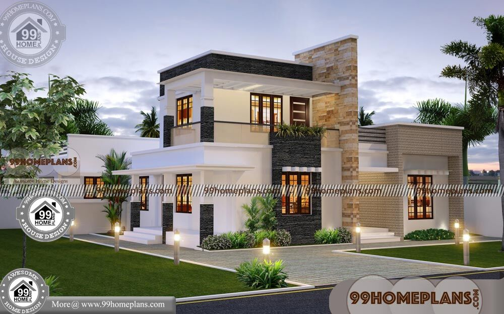 Two Story Flat Roof House Plans Flat Roof House House Roof House Plans  - Flat Roof 2 Story House Plans