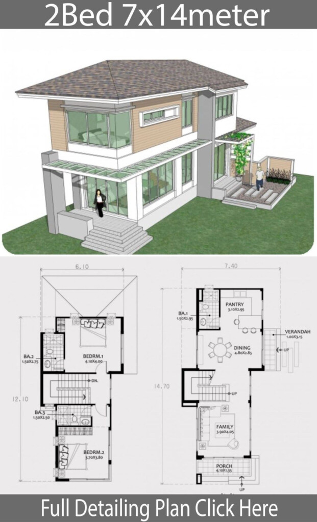 Two Story House Plan And Design Iam Home Design - Floor Plans For Two Story Houses