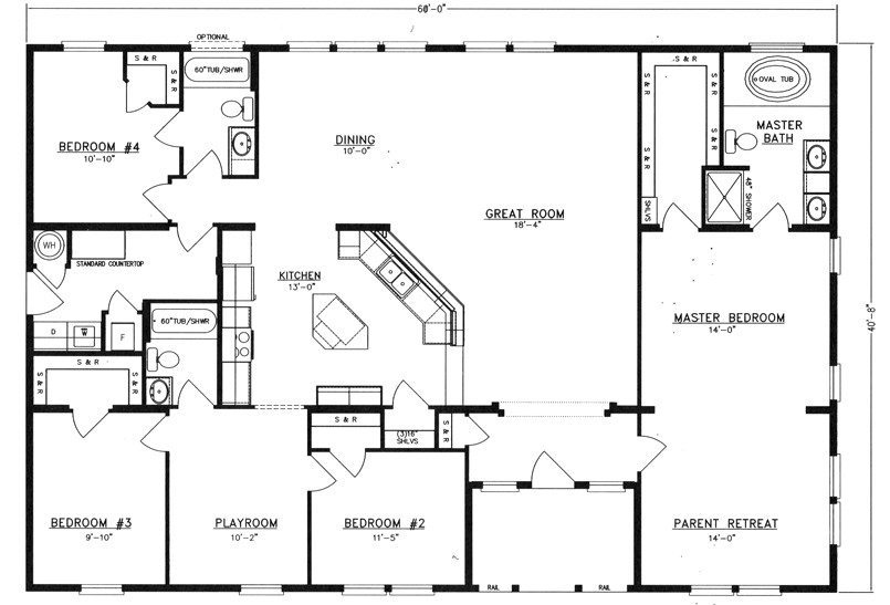 Unique Four Bedroom Three Bath House Plans New Home Plans Design - House Plans 4 Bedroom 3 Bath 2 Story