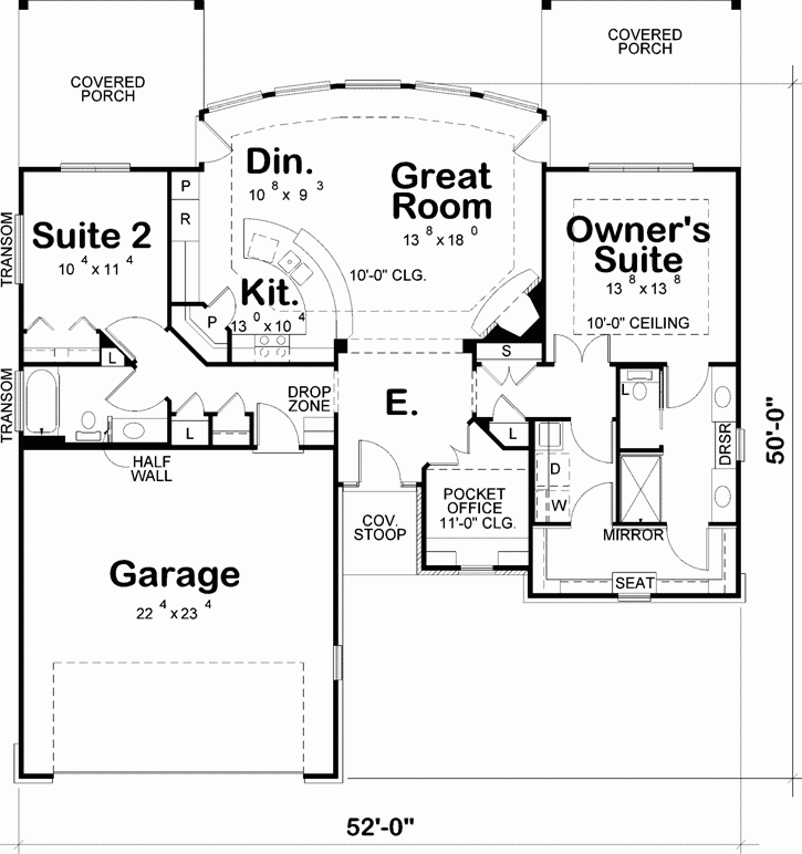 Unique One Story House Plans Monster House Plans - Monster House Plans One Story