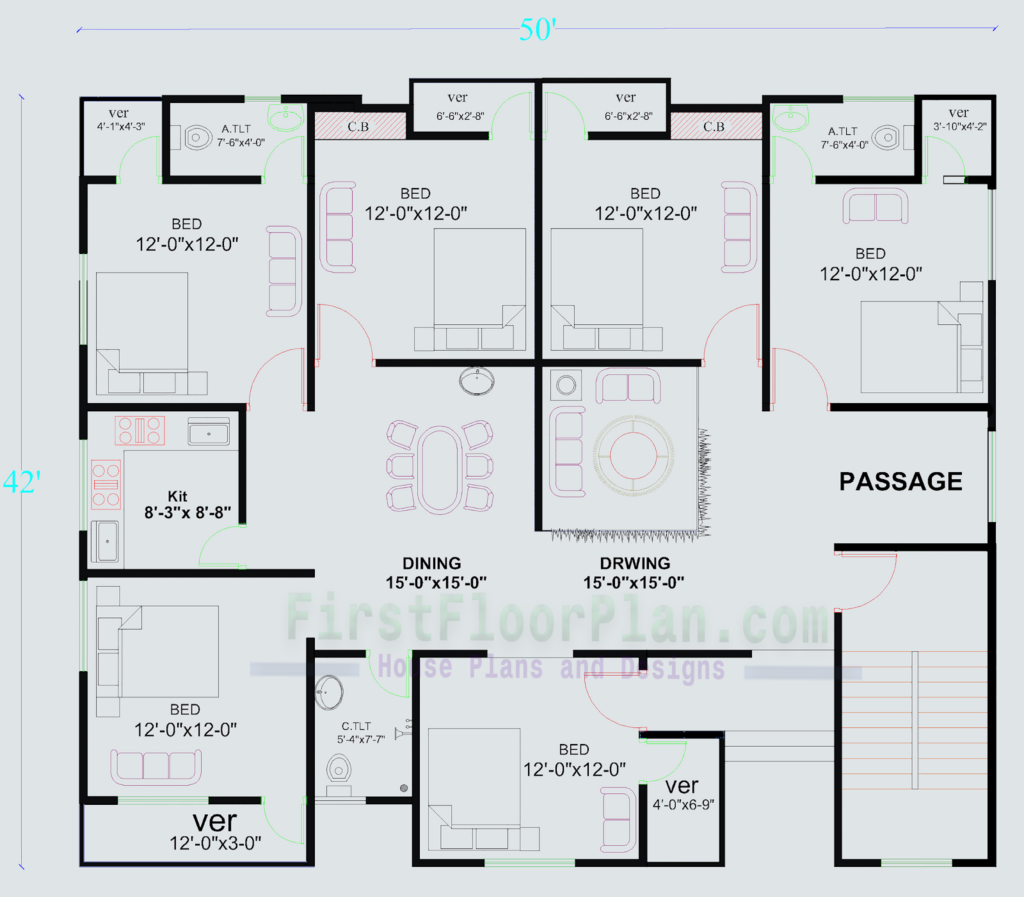 Village House Plan 2000 SQ FT First Floor Plan House Plans And  - 2000 Sq Ft House Plans Single Story